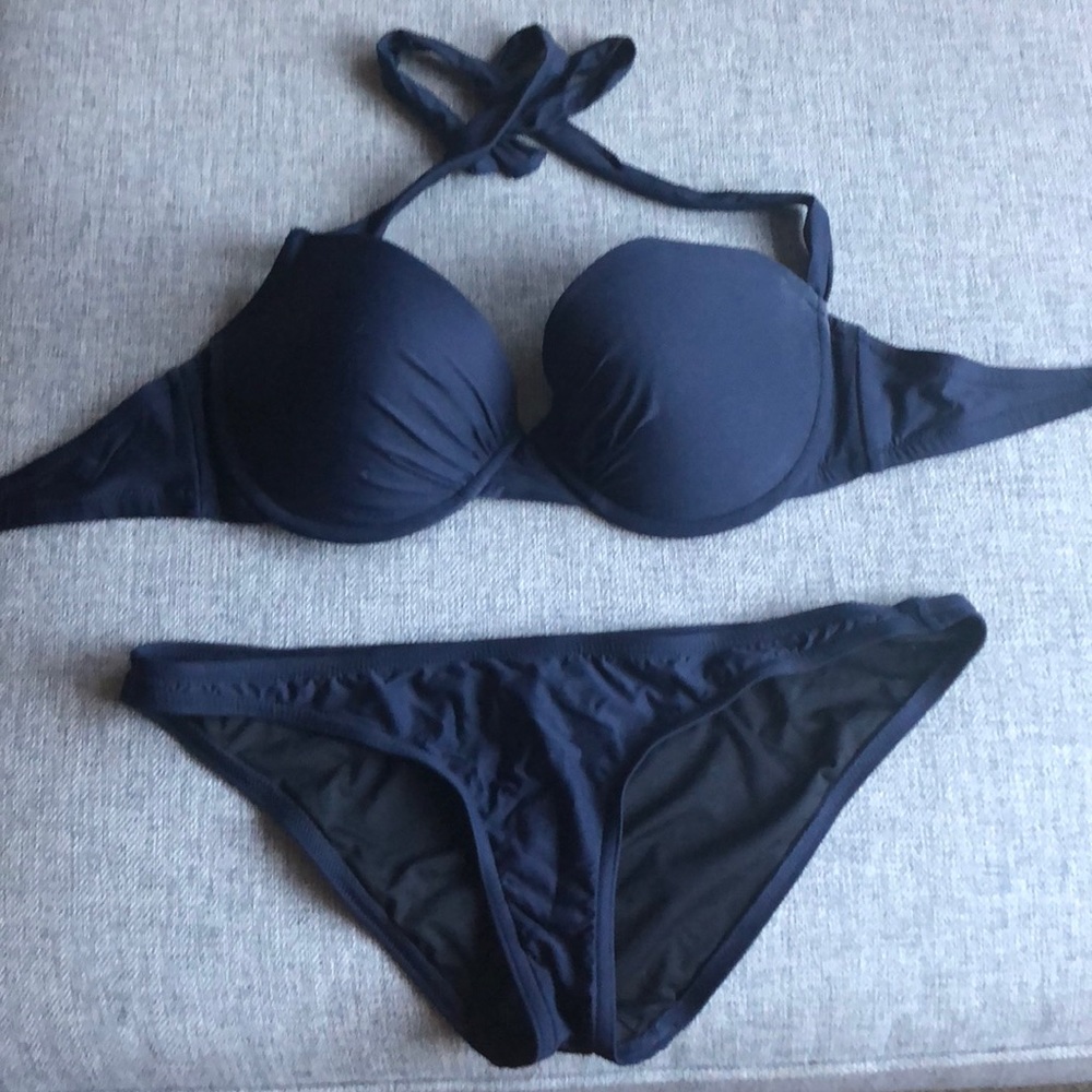 jcrew halter bikini